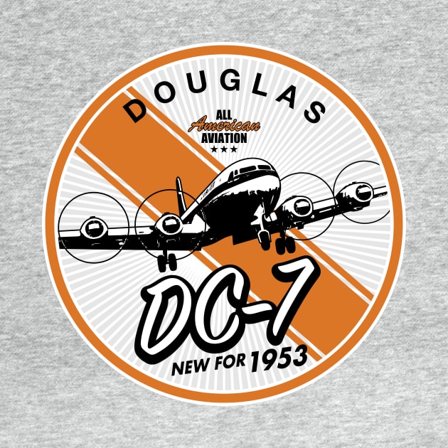 Douglas DC-7 by Tailgunnerstudios